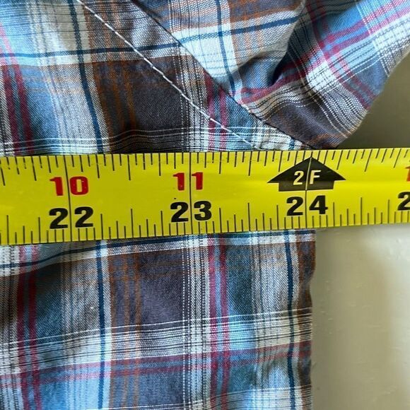 Johnnie-O Cotton Button Up Sz. L - Picture 6 of 8